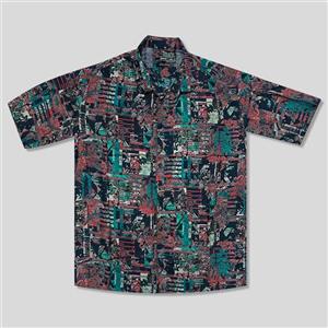 پیراهن هاوایی سوپر سایز 124148-157