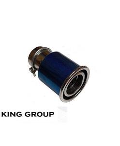 سر اگزوز خودرو گرد دوبل تو در تو