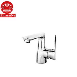 شیر روشویی ثابت اهرمی راسان مدل رابیت کروم Rassan Rabit Chrome Basin Faucets