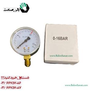 گیج فشار 16 بار زینسر