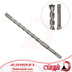 مته چهار شیار مخصوص دیوار سایز 260×26 میلی متر