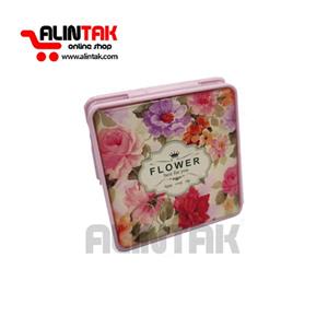 آینه جیبی تاشو طرح Flower کد 01