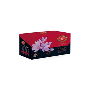 چای سیاه کیسه ای زعفرانی گلستان - 37.5 گرم بسته 25 عددی