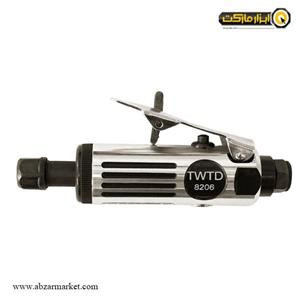 فرز انگشتی بادی گلو کوتاه TWTD مدل TW-8206 TWTD Air Die Grinder TW-8206