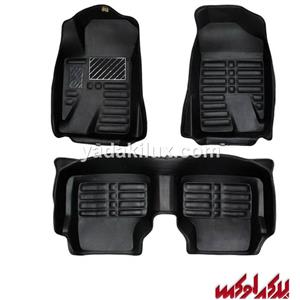 کفپوش پنج بعدی خودرو زرین فرش مدل A.M مناسب برای سمند سورن