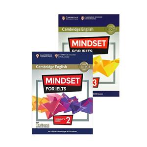 کتاب For Ielts Mindset مایندست دوجلدی دوم جلدهای ۲ و ۳ انتشارات Cambridge