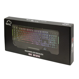 کیبورد باسیم گیمینگ تسکو مدل 8126 GK TSCO GK 8126 Gaming Keyboard