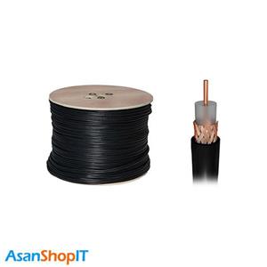 کابل کواکسیال RG59  رسا کابل با مغزی 0.7 با شیلد 96 حلقه 500 متری ResaCable RG59 whith Center Conductor 0.7 Coaxial Cable