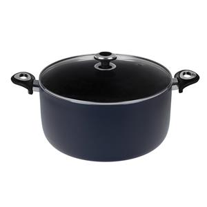 قابلمه سایز 32 گرانیتا با درب شیشه ای زرساب کد GT-432 Zarsab GT432 Pot - Size 32