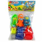 اسباب بازی حمام پوپت 6 عددی kaili toys