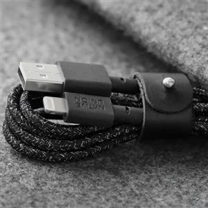 کابل شارژ 1.2 متری برند نیتیو یونیون برای اتصال از درگاه usb a به lightning Native Union Belt Cable 1.2M Lightning to USB A 