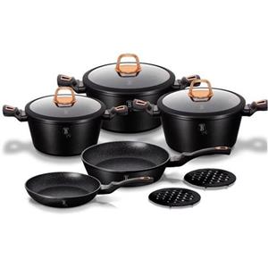 سرویس پخت و پز 10 پارچه برلینگر هاوس مدل BH-1645 Berlinger Haus BH-1645 Cookware Set 10 Pieces