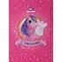 دفتر 100 برگ کلیپس طرح Pink Horse کد 0162