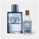 عطر جیورجیو آرمانی آکوا دی جیو بلو ادیشن پورهوم Giorgio Armani Acqua di Gio Blue Edition Pour Homme پرفیوم مردانه 1میل کد 732