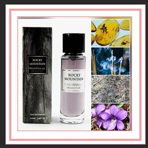 عطر جیبی مردانه ادوپارفوم هاوس اف سیلیج مدل هی وود راکی مانتین مشکی He Wood Rocky Mountain حجم 40 میلی لیتر 