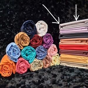 نیم ست ملحفه دونفره 180 ملرز ساده طوسی روشن رانفرس