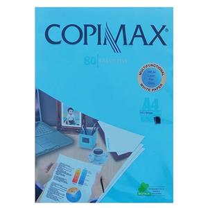 کاغذ A4 کپی مکس آبی فسفری 80 گرم بسته 500 عددی  Copi Max