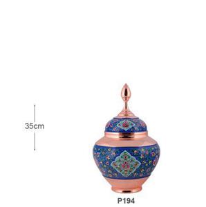 قندان مس و پرداز مدل سیبی 30