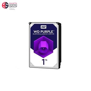 هارد دیسک اینترنال وسترن دیجیتال مدل Purple WD1VUOZ ظرفیت 1 ترابایت