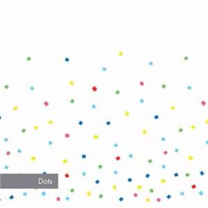 پرده حمام 180*190 رزین تاژ طرح Dots