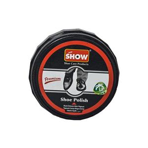 واکس جامد کلاسیک مشکی ۵۰گرمی کفش شو Show