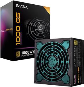 پاور EVGA SuperNOVA 1000 G5 80 Plus Gold 1000W Fully Modular ECO Mode with Fdb Fan 