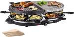 گریل باربیکیو پرینسس هلند PRINCESS Raclette 8 Oval Stone- 162710- Raclettepfännchen- 1200 W 