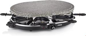 گریل باربیکیو پرینسس هلند Princess ovaler Raclette-Stein Grill- 1200 Watt- regelbarer