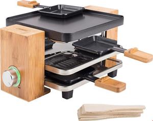 گریل باربیکیو پرینسس هلند PRINCESS Raclette Pure 4 162900- 4 Raclettepfännchen-700 W