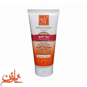 کرم ضد چروک فاقد چربی دارای اس پی اف 50 با رنگ طبیعی حجم 50 میلی لیتر مای