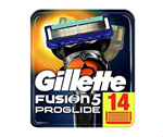 سری یدکی خود تراش ژیلت آمریکا Gillette Fusion 5 ProGlide Ersatzklingen 14 Stk