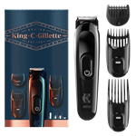 ماشین اصلاح ژیلت آمریکا Gillette King C. Gillette Barttrimmer mit 3 Kammaufsätzen