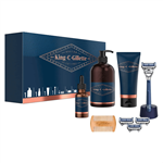 ست اصلاح صورت ژیلت آمریکا GILLETTE KING C. GILLETTE DELUXE GESCHENKSET