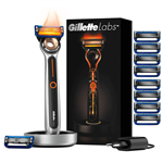 ریش تراش گرم شونده ژیلت آمریکا  GilletteLabs Heated Razor + 10 Rasierklingen