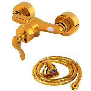 شیر سرویس بهداشتی شیرالات رز مدل آنتیک طلایی