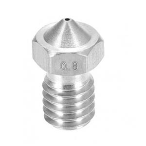 نازل هات اند E3DV5 V6 استیل 0.8 برای فیلامنت 1.75mm