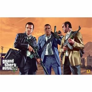 تابلو شاسی طرح بازی GTA V کد1001