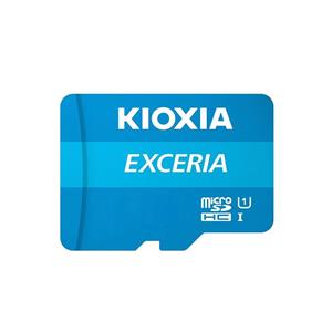 کارت حافظه‌ microSDHC کیوکسیا مدل EXCERIA کلاس 10 استاندارد UHS-I U1 سرعت 100MBps ظرفیت 16 گیگابایت به همراه آداپتور SD