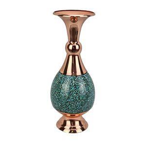 گلدان فیروزه کوبی کد 20 -