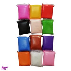 خمیر مجسمه سازی مدل Claysoft بسته 12 عددی