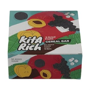 سریال بار 5 میوه خشک کیتاریچ - 40 گرم بسته 12 عددی