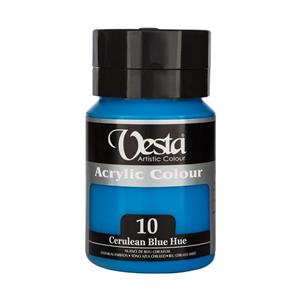 رنگ اکرلیک وستا مدل  Acrylic Colour حجم 250 میلی لیتر