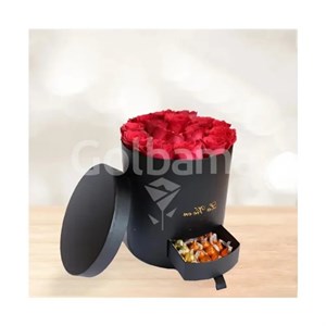 باکس گل استوانه ای