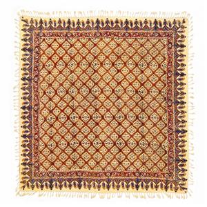 قلمکاری  رومیزی قلمکار عطریان طرح حصیری کد G369 