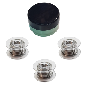 سیم لحیم مدل SL-111 بسته سه عددی به همراه روغن لحیم