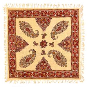 قلمکاری  رومیزی قلمکار عطریان مدل پته شالی کد G376 