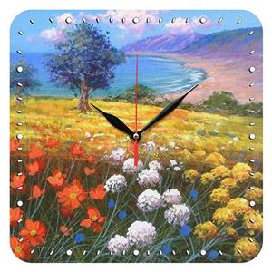 ساعت دیواری مدل 1019 طرح منظره ساحل گلزار