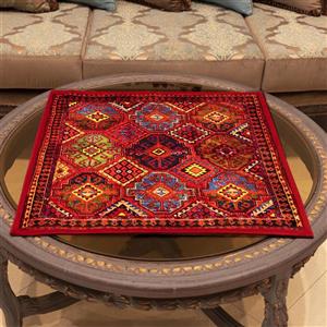رومیزی طرح قشقایی کد KN-SQGHash65