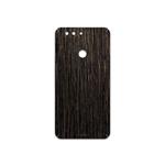 برچسب پوششی ماهوت مدل Dark-Gold-Stripes-Wood مناسب برای گوشی موبایل الفون P8 Mini