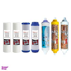 فیلتر تصفیه کننده آب آکوآ کلیر مدل REFILL-AC7Q مجموعه 7 عددی